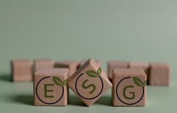 ESG Concepts on Environment, Society and Governance in sustainable organization with ESG acronym