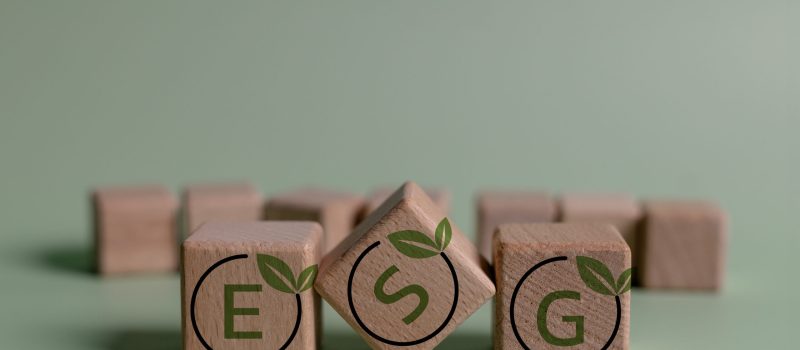 ESG Concepts on Environment, Society and Governance in sustainable organization with ESG acronym